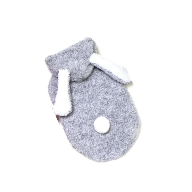waterproof pet car seat hammock HM Grey Bunny Ears Hoodie - Warm Hoodie For Small Dogs waterproof pet car seat hammock HM Grey Bunny Ears Hoodie - Warm Hoodie For Small Dogs