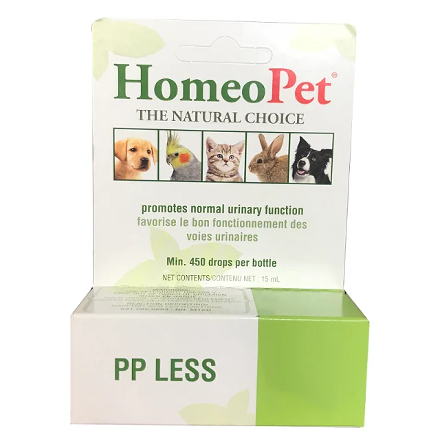 best organic dog treats HomeoPet PP Less 15ml (450 drops)