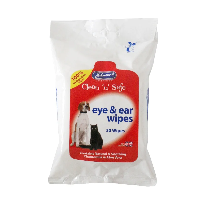 extra wide pet gate retractable JVP Clean'n'Safe Eye & Ear Wipes 30x6