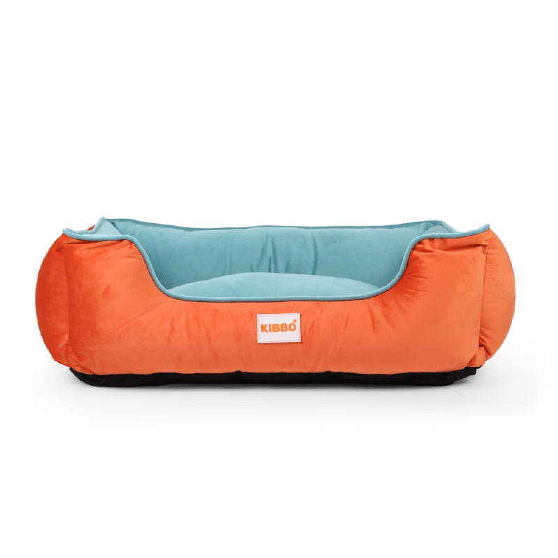 heated bird bath for winter Kibbo Lounger Bed for Dogs and Cats (Aqua/Blue)
