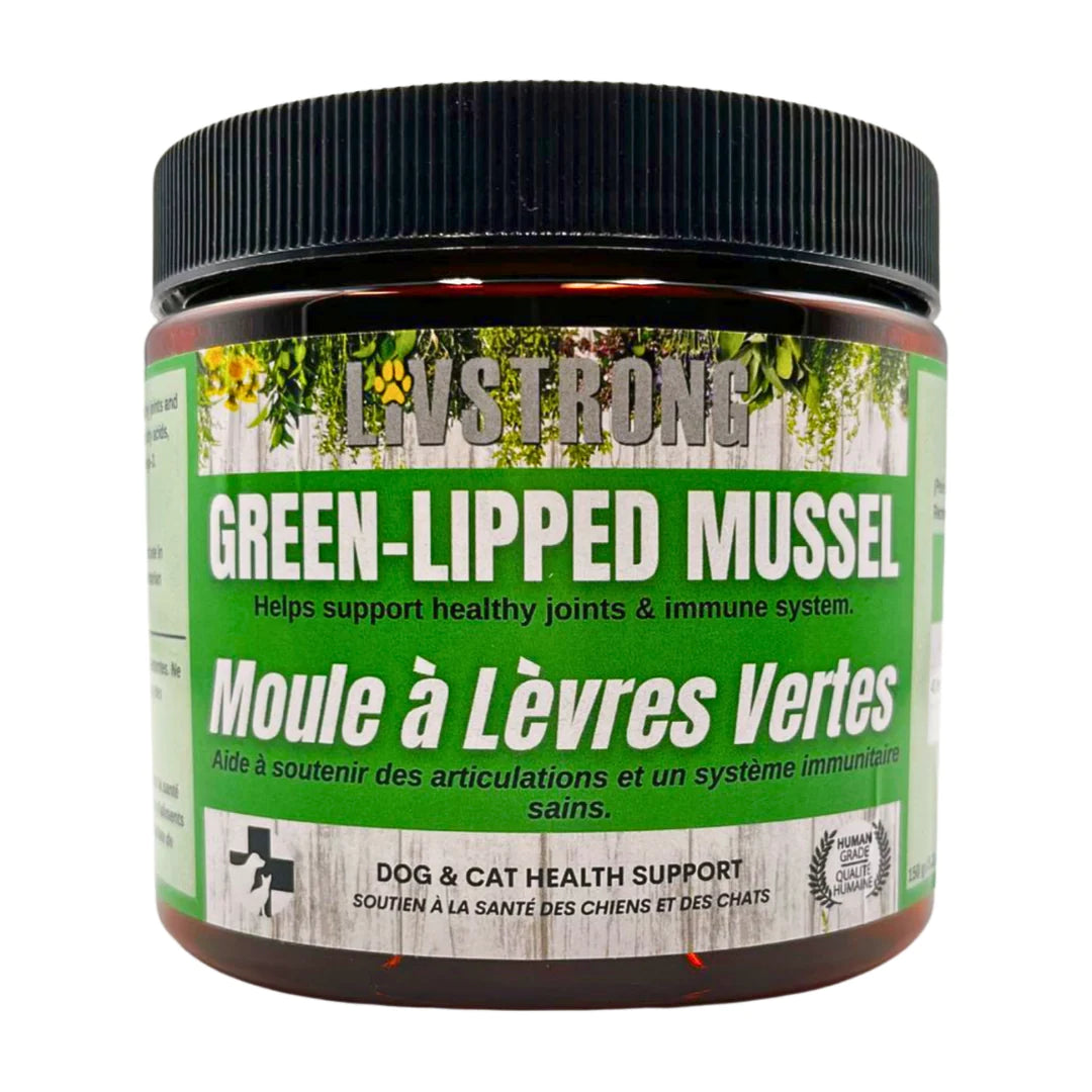 dog training clicker ergonomic Livstrong Green Lipped Mussel 150g