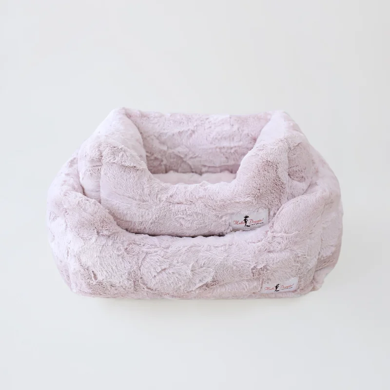 pet stroller for large dogs Luxe Luxury Dog Bed: Blush