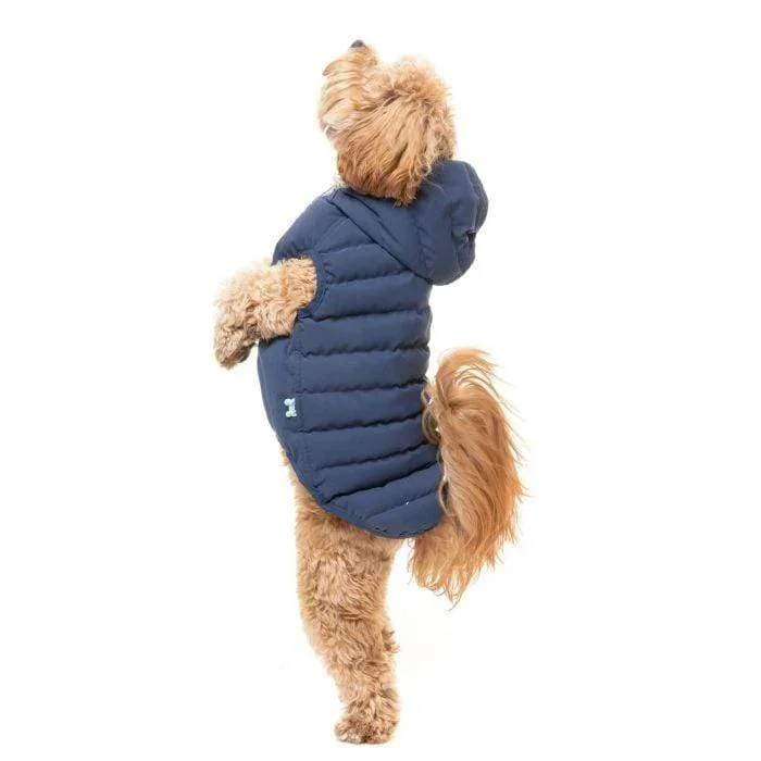 reptile heating pad under tank Luxury Aspen Dog Jacket - Marine Blue