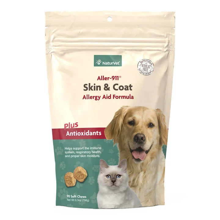 interactive laser toy for cats NaturVet Aller-911® Skin & Coat Soft Chews