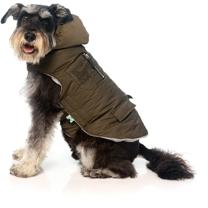 soft-sided dog crate foldable Nomad Dog Jacket Khaki