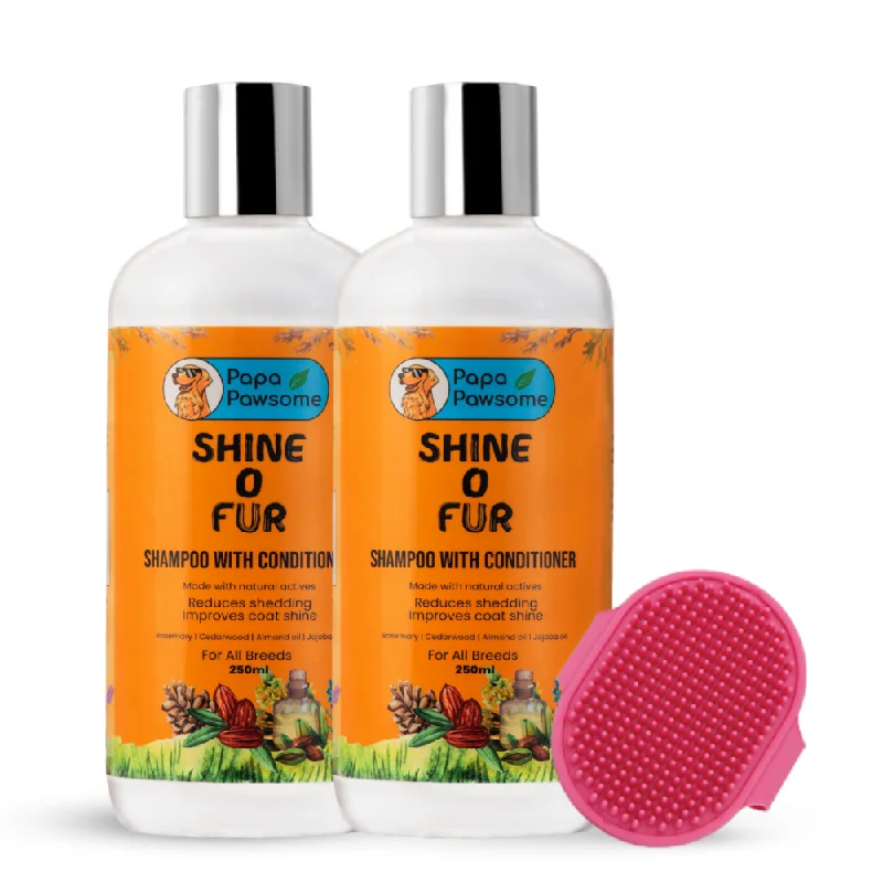 extra-large dog cooling pad Papa Pawsome Shine O' Fur Shampoo with Conditioner and Palm Brush for Dogs extra-large dog cooling pad Papa Pawsome Shine O' Fur Shampoo with Conditioner and Palm Brush for Dogs