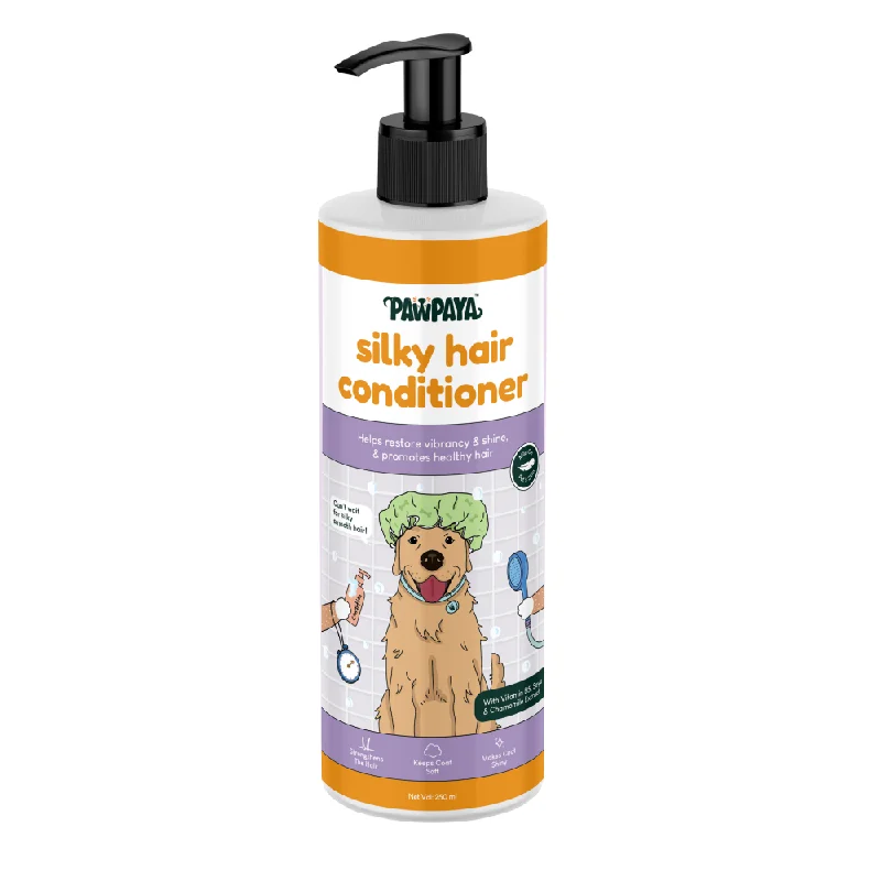 fish tank algae control solution Pawpaya Silky Hair Conditioner for Dogs