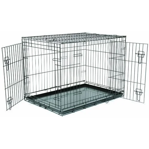 retractable pet safety gate Pet Gear Fold Flat Pet Crate Small