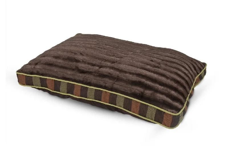 hamster exercise wheel silent Petmate 29 x 40 Gusset Dark Brown With Stripes Pillow Bed