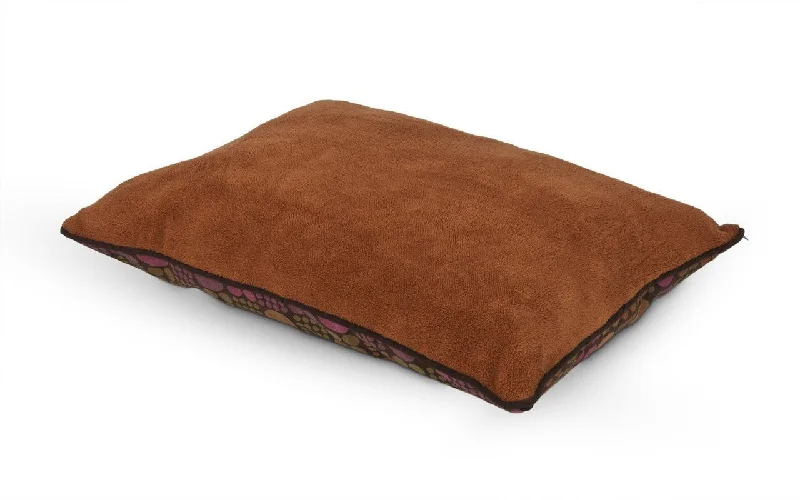 rabbit bedding dust-free Petmate Fashion Pet Bed 27 x 36 Glazed Ginger Multi Dot Jacquard