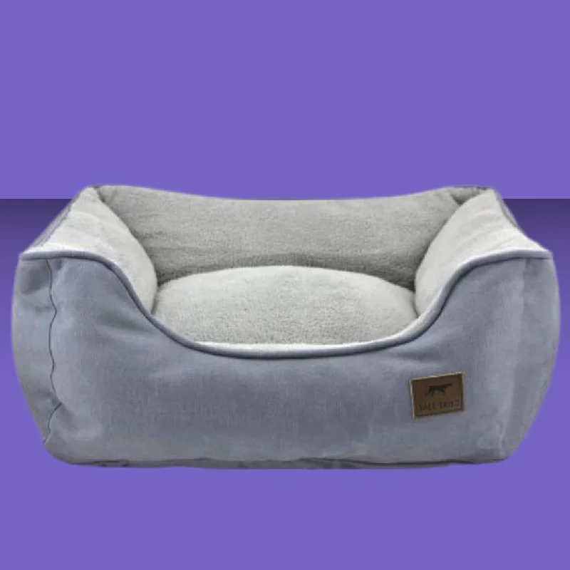 dog playpen for outdoor use Tall Tails Bolster Bed Charcoal L