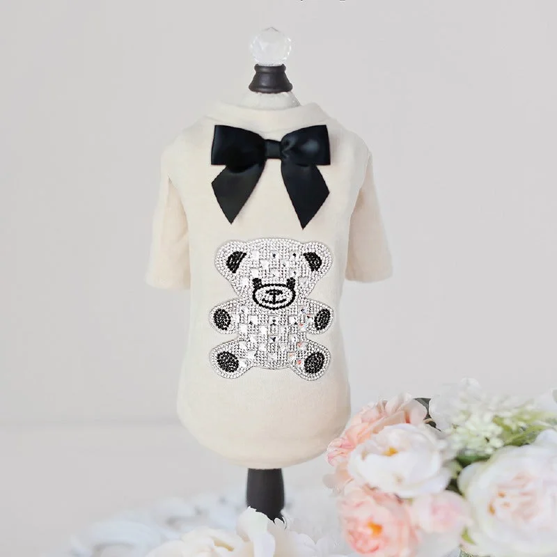 best senior dog food for joint health Teddy Bow Dog Tee