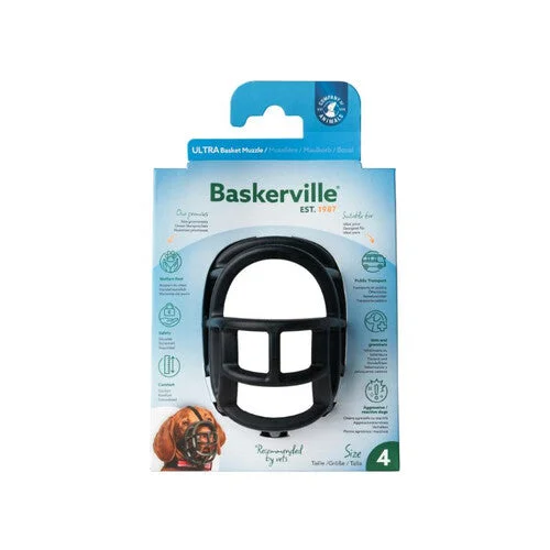 extra-durable scratching post for cats Baskerville Ultra Dog Muzzle Size 4