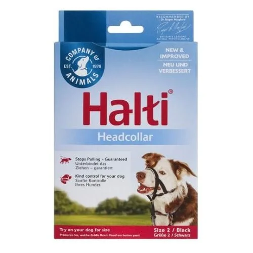 best flea comb for short-haired dogs Halti Black Headcollar for Dogs Size 2