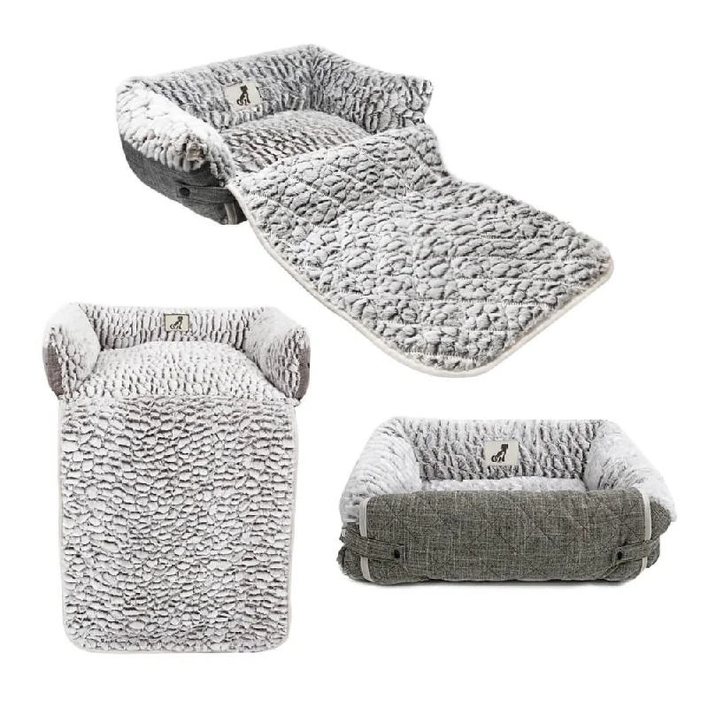 hamster hideout natural coconut shell Alfie Multi-way Sofa Dog Bed S/L