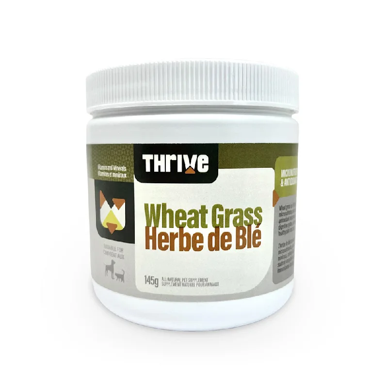 best odor-free cat litter for small apartments Thrive Wheat Grass 145g