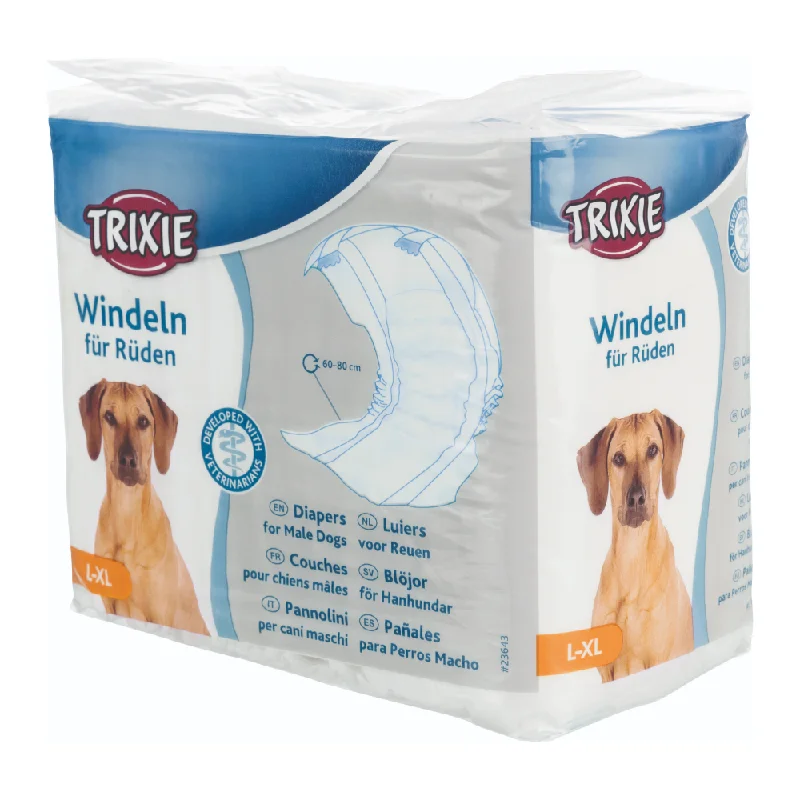 chew-resistant parrot toys durable Trixie Diapers for Male Dogs (60x80cm)