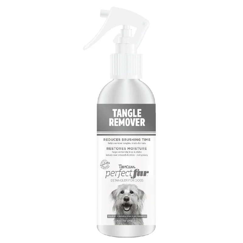 pet hair remover for couch Tropiclean PerfectFur Tangle Remover Detangler 236ml