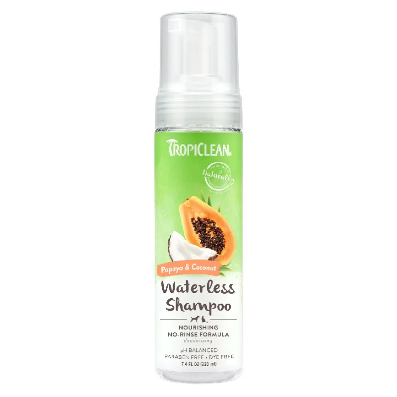 cat calming diffuser refill natural Tropiclean Pet Grooming Papaya and Cocount Waterless Shampoo Nourishing 220ml cat calming diffuser refill natural Tropiclean Pet Grooming Papaya and Cocount Waterless Shampoo Nourishing 220ml