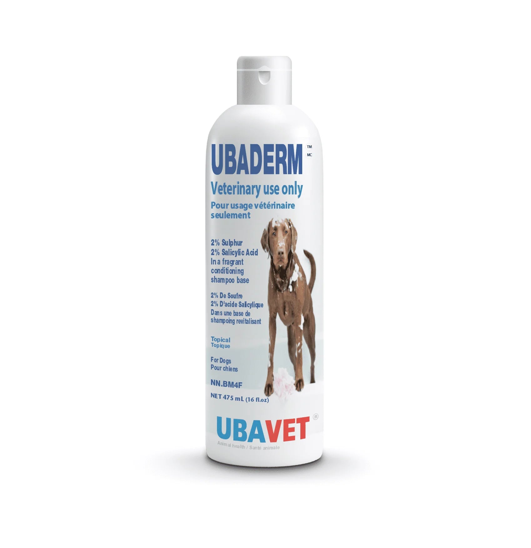 best parrot food high nutrition UbaVet UbaDerm Shampoo Sulphur/Salicylic Acid 16oz