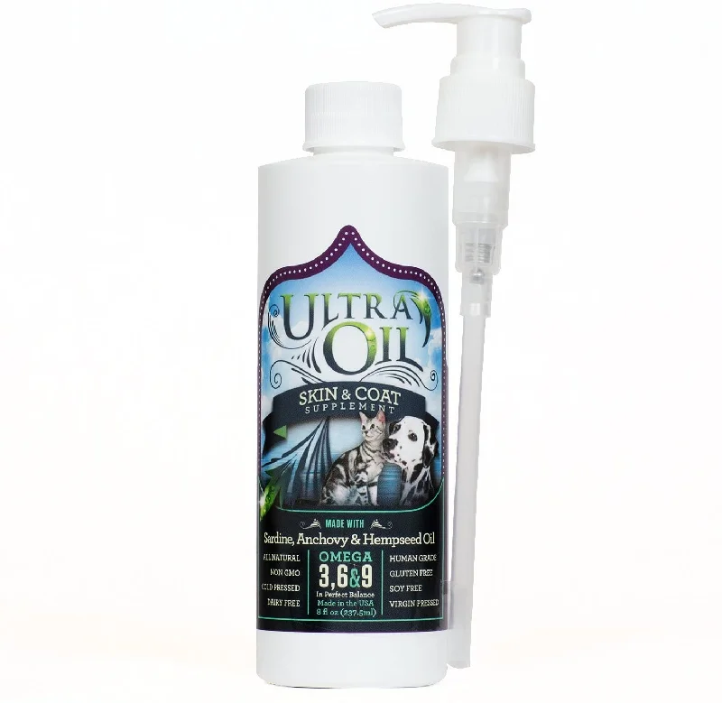 self-cleaning fish tank small Ultra Oil Skin and Coat Supplement for Dogs and Cats