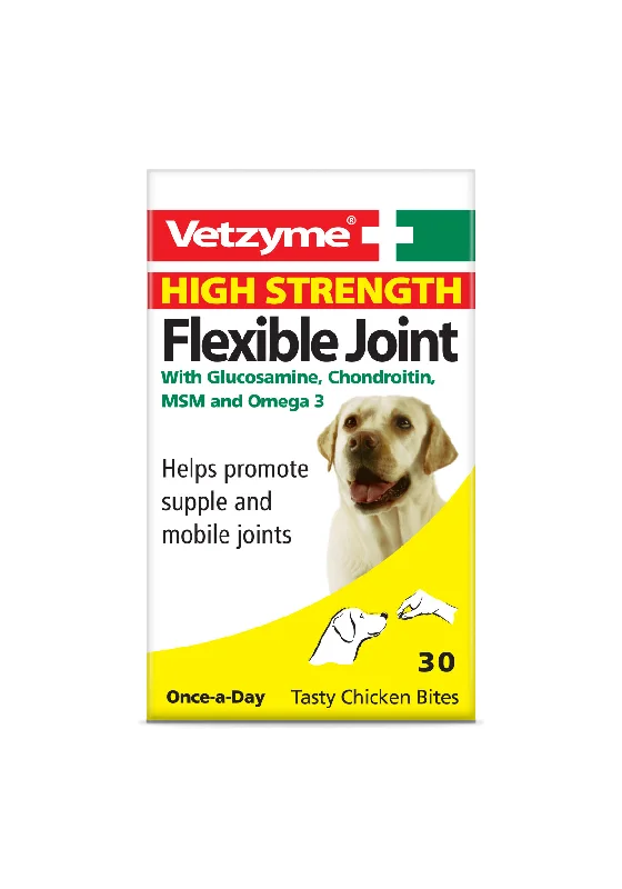 easy-to-clean reptile substrate Vetzyme Flex HiStrength Joint Tabs 3x30
