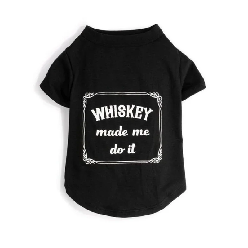 large reptile tank ventilation Whiskey Made Me Do It Dog Tee