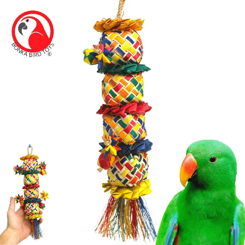 parrot swing toy durable 03337 Medium Flower Tower