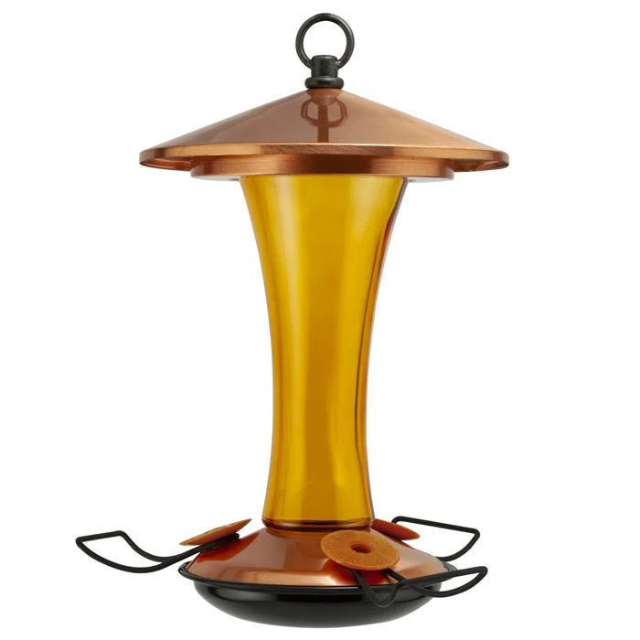 best bird toys for parrots 16 oz. Mid-Century Coppertop Oriole Feeder