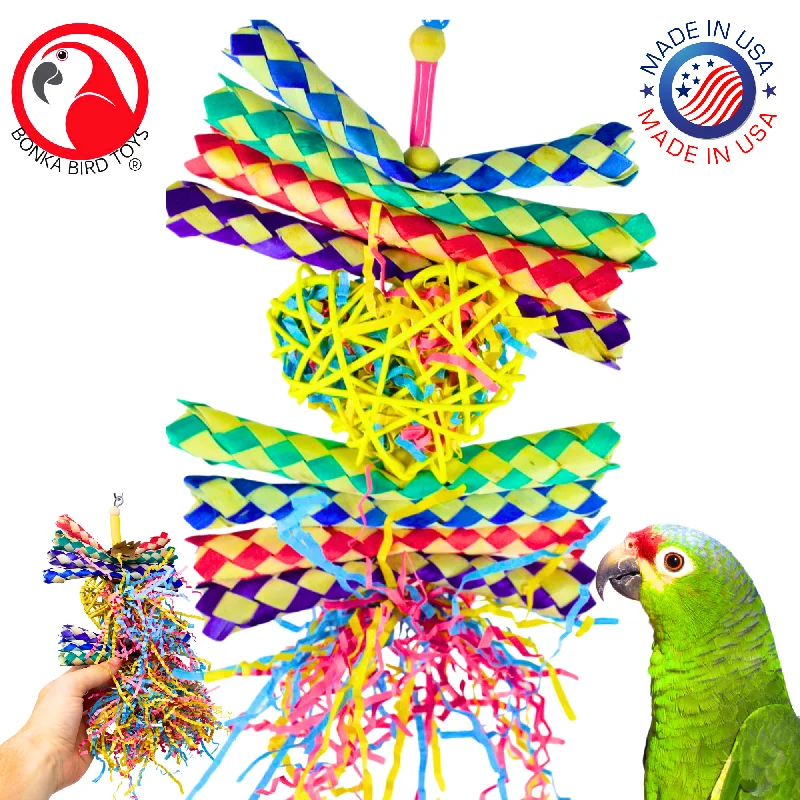premium bird cage toy pack 1730 Foraging Heart