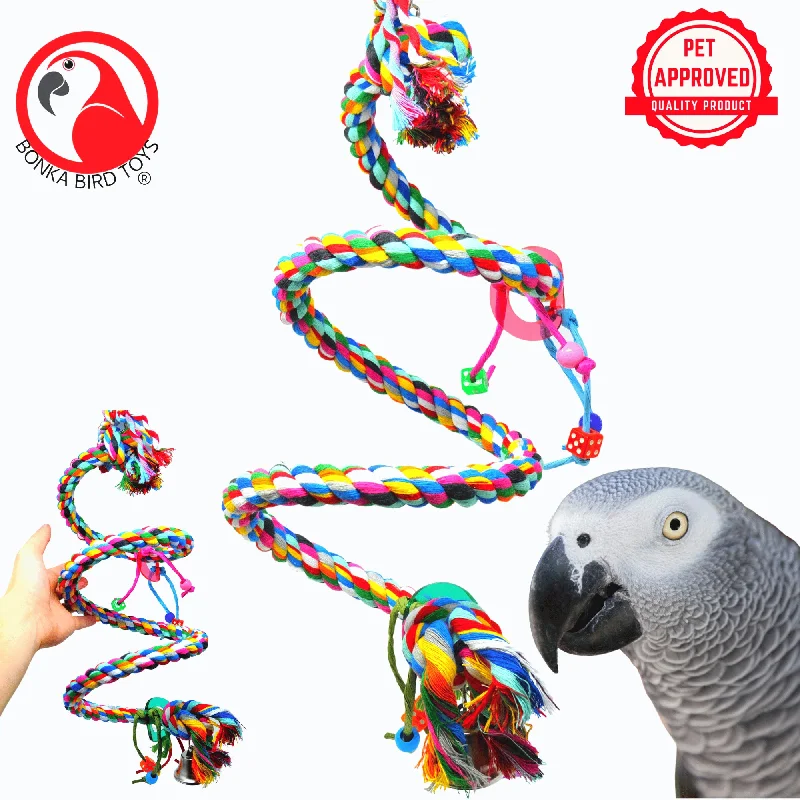 top-rated fish tank thermometer 1960 Medium Rope Coil Charm Swing