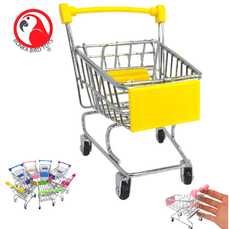 bird cage cover breathable 2297 Mini Shopping Cart Supermarket Handcart basket