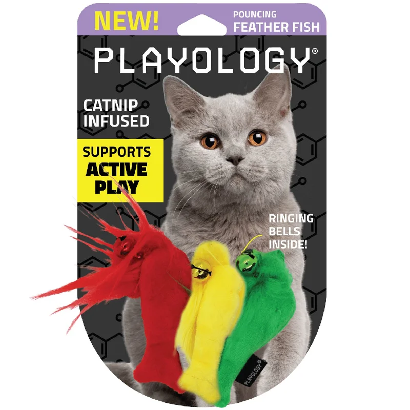 flea treatment for cats natural 3-Pack Feather Fish
