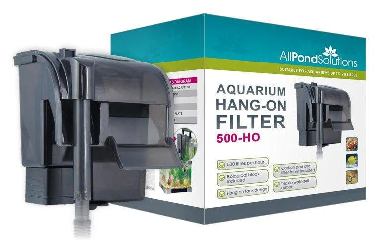 odor control cat litter multi-cat AllPondSolutions 500L/H Hang-on External Filter
