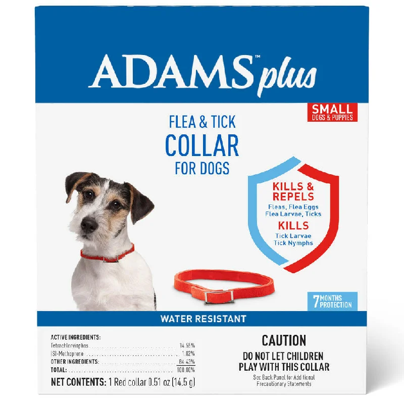 chew-proof leash for large dogs Adams Plus Flea and Tick Collar for Small Dogs