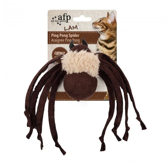 best bird playground with ladder All For Paws Lamb Ping Pong Spider