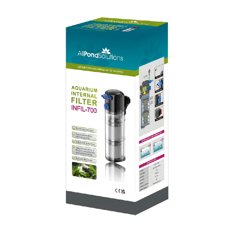 large dog crate heavy duty AllPondSolutions 500L/H Aquarium Internal Filter INFIL-700