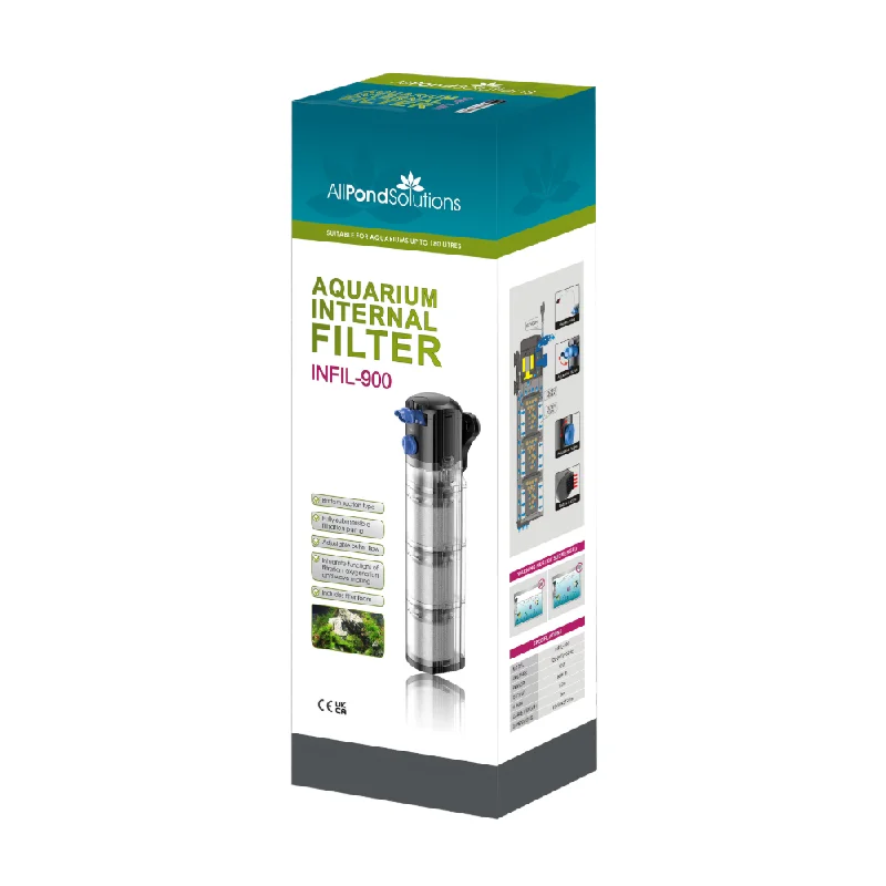 chew proof water bottle for small pets AllPondSolutions 900L/H Aquarium Internal Filter INFIL-900