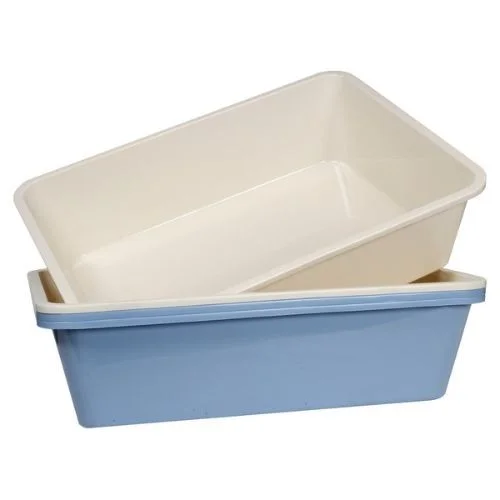 best organic rabbit hay high fiber Animal Instincts Cat Litter Tray Giant - 48cm x 38cm x 11.5cm