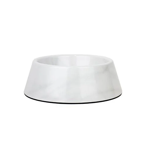 extra-large dog food storage container BARKLEY&BELLA CARRARA MARBLE BOWL