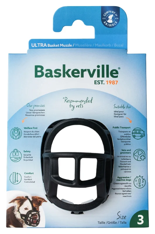best betta fish breeding box Baskerville Ultra Basket Muzzle Size 3