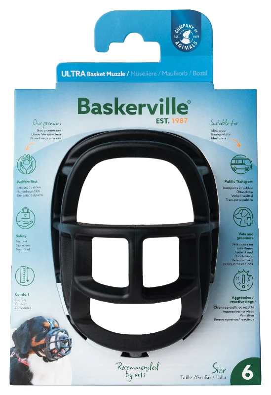 large aquarium cleaning kit Baskerville Ultra Basket Muzzle Size 6