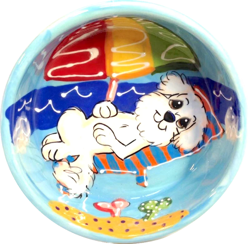 non-slip bird perch platform Bichon | Dog Bowl