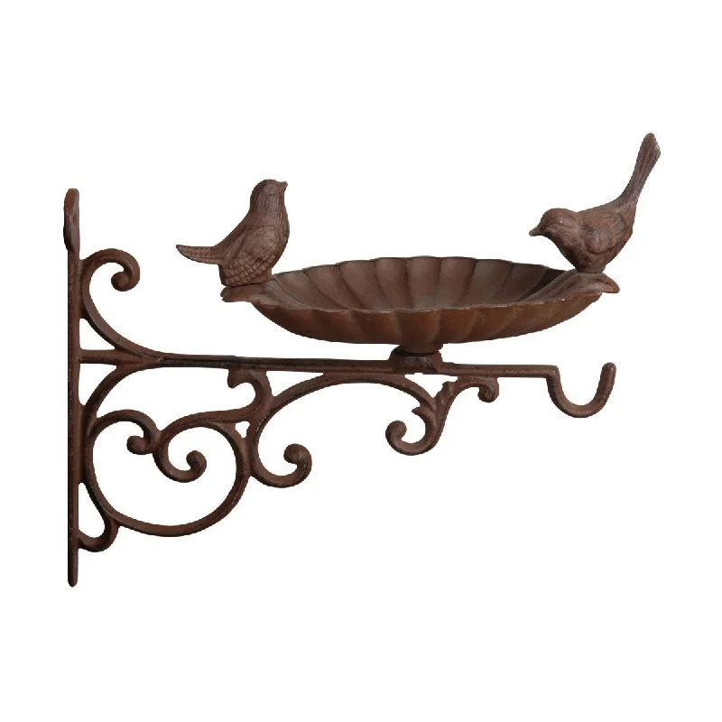 best betta fish tank heater adjustable Cast Iron Bird Bath with Wall Bracket