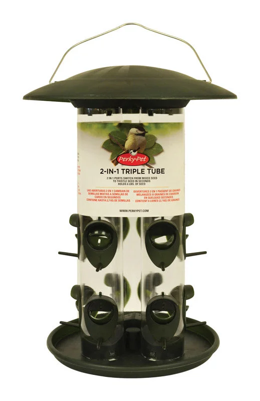 multi-level cat tree tower Perky-Pet  Wild Bird  6 lb. Plastic  Bird Feeder  12 ports