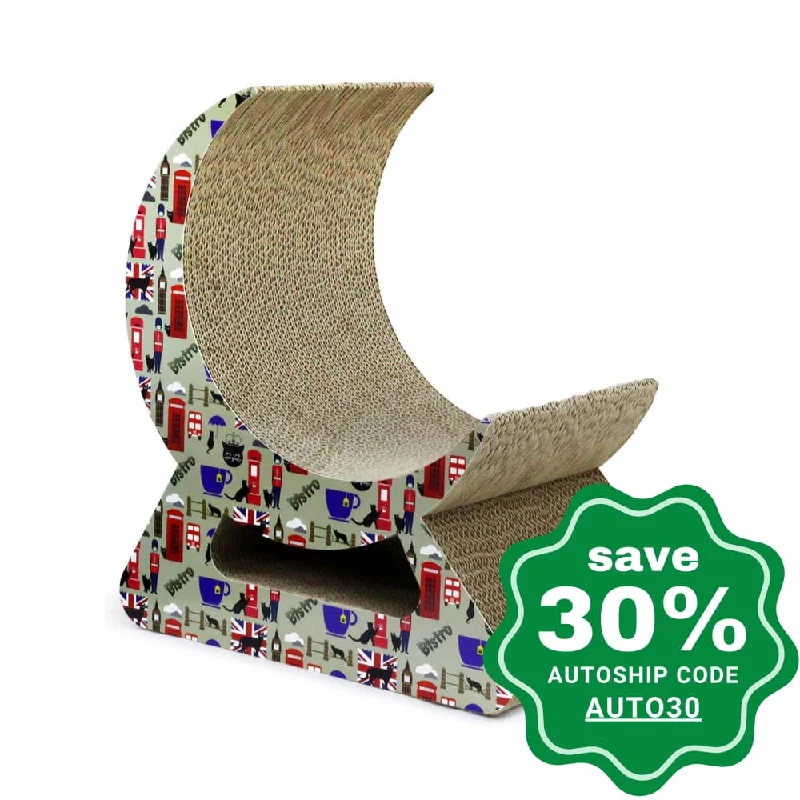 non-slip dog feeding mat Bistro - Scratching Post - Moon Throne (39.2 × 33.6 × 22.8 cm) non-slip dog feeding mat Bistro - Scratching Post - Moon Throne (39.2 × 33.6 × 22.8 cm)