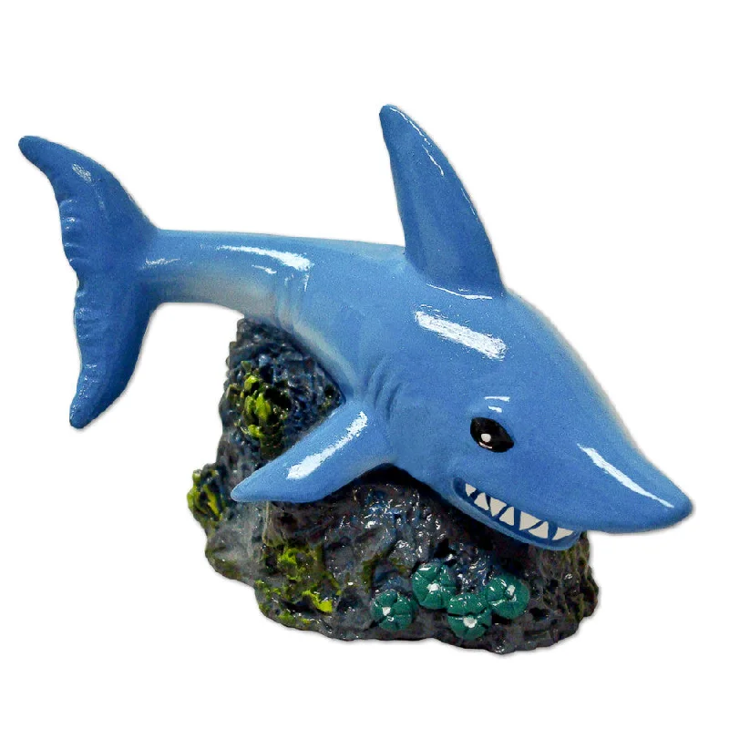 catnip-infused scratch pad Blue Ribbon Pet Products Exotic Environments Aqua Critter's Smiley Shark Aquarium Statue catnip-infused scratch pad Blue Ribbon Pet Products Exotic Environments Aqua Critter's Smiley Shark Aquarium Statue