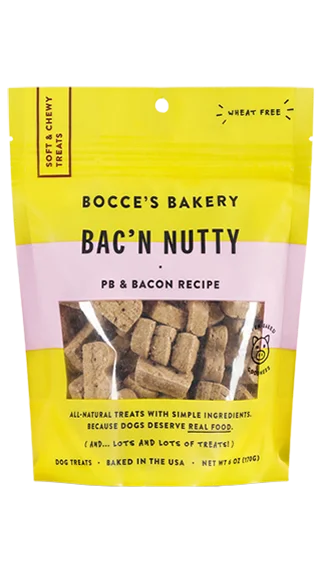 hamster exercise wheel silent Bocce's Bakery Soft & Chewy Treats: Bac'N Nutty