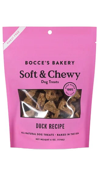 heated pet bed for winter Bocce's Bakery Soft & Chewy Treats: Duck Recipe