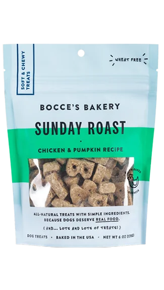 cat collar with bell adjustable Bocce's Bakery Soft & Chewy Treats: Sunday Roast
